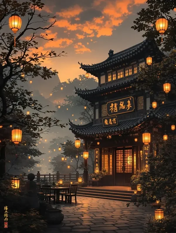 短剧《狂欢夜茶》封面海报，穿越重生题材，共36集